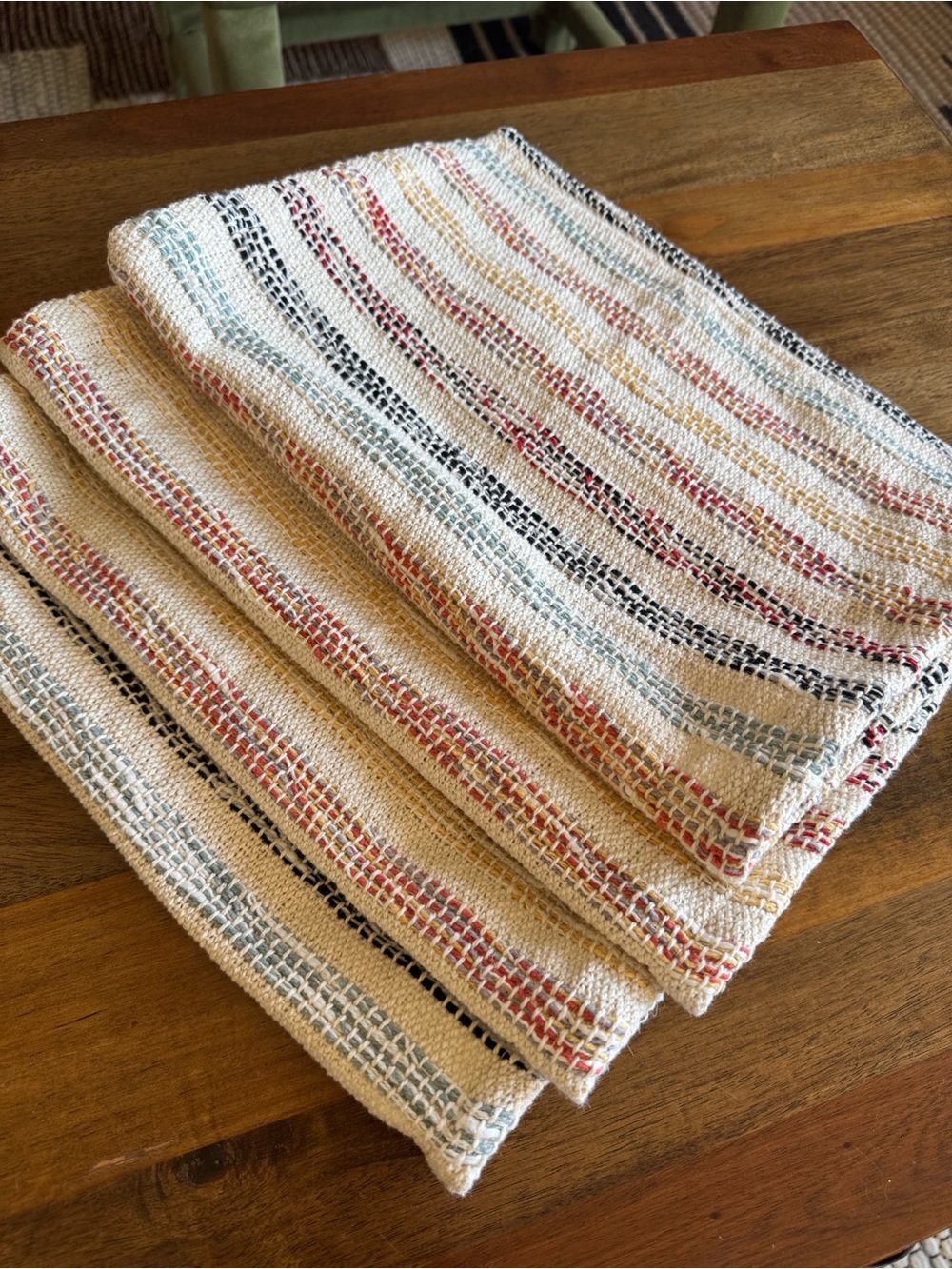 Cotton Woven Multicolor Placemats